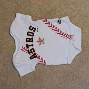 Houston Astros baseball onsie‎